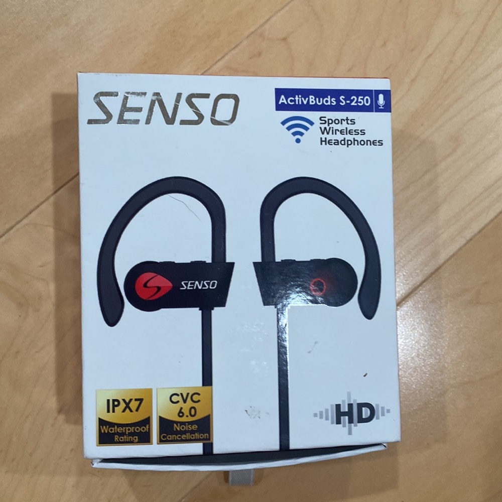 Senso Sport Wireless Headphones ActivBuds S-250 HD